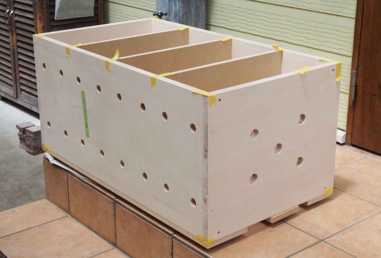 2. Temporary assembly using masking tape