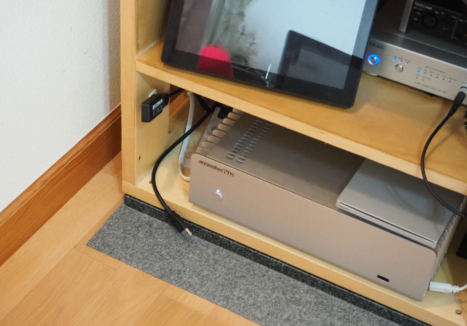 Power strip for ADP has been removed