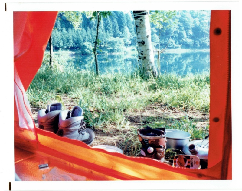 8. Shibireko Camp Site in Yamanashi Pref. (1994)