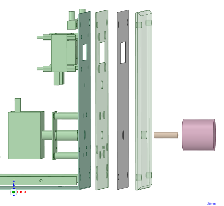 Front panel construction