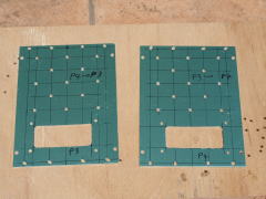 Side panels of clean compartment