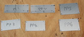 Perforated boards completed