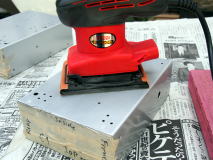 Removing coating off simple chassis