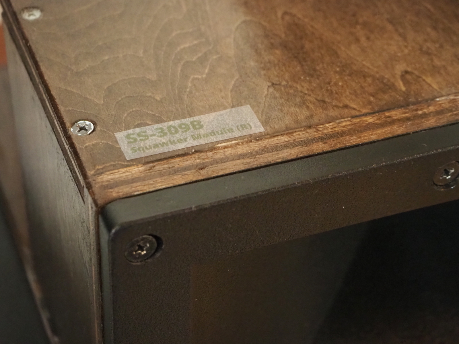 Sticker on Top Panel
