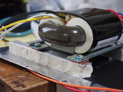 Mounting transformer unit
