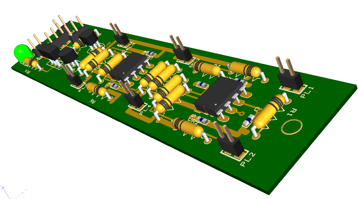 3D rendering of Buffer Board