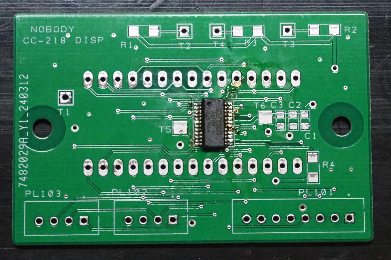 CC-218 DISP under assembly