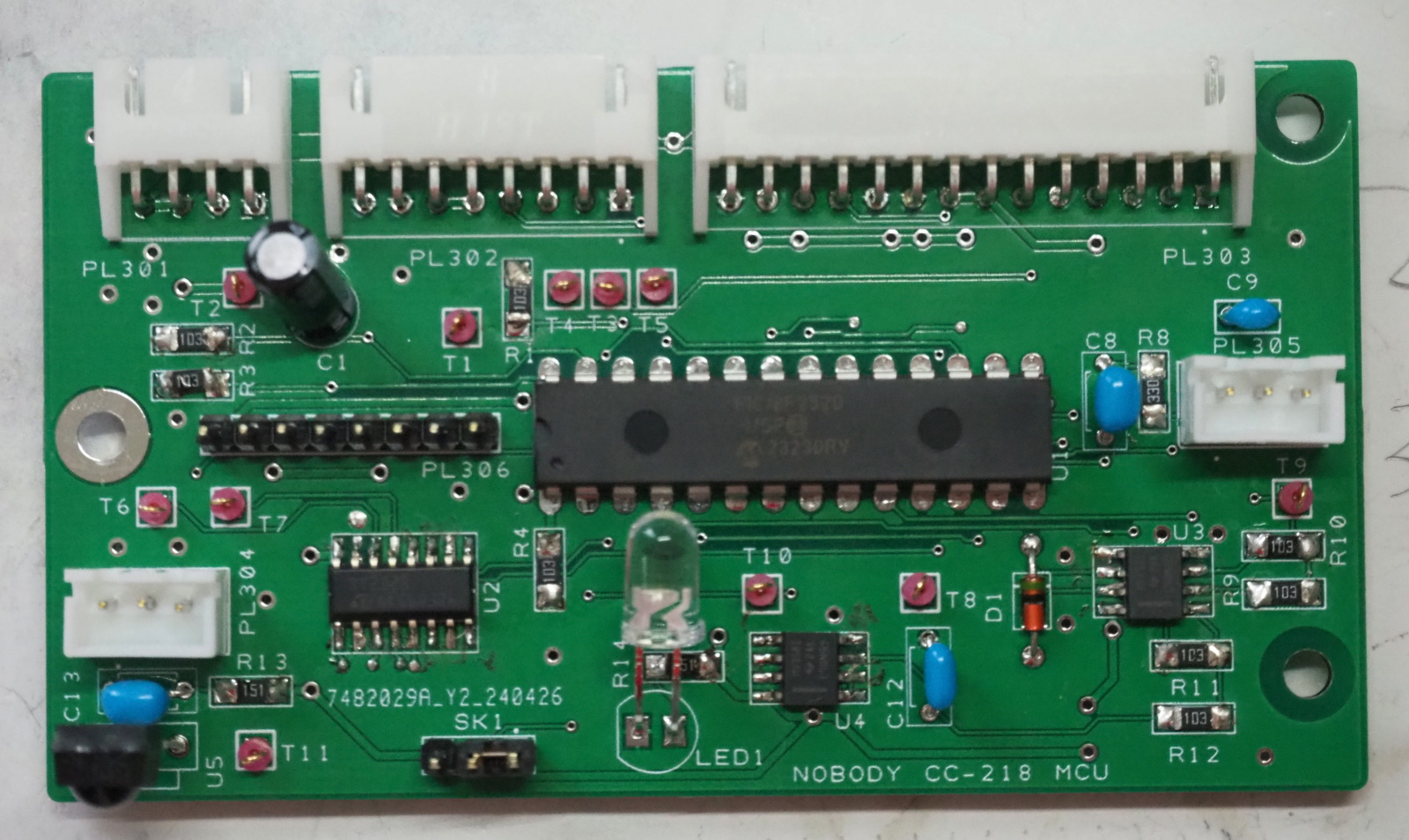 CC-218 MCU assembled - Top