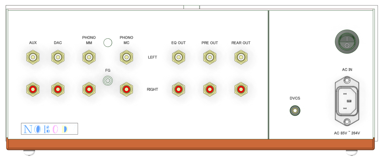 Back panel design