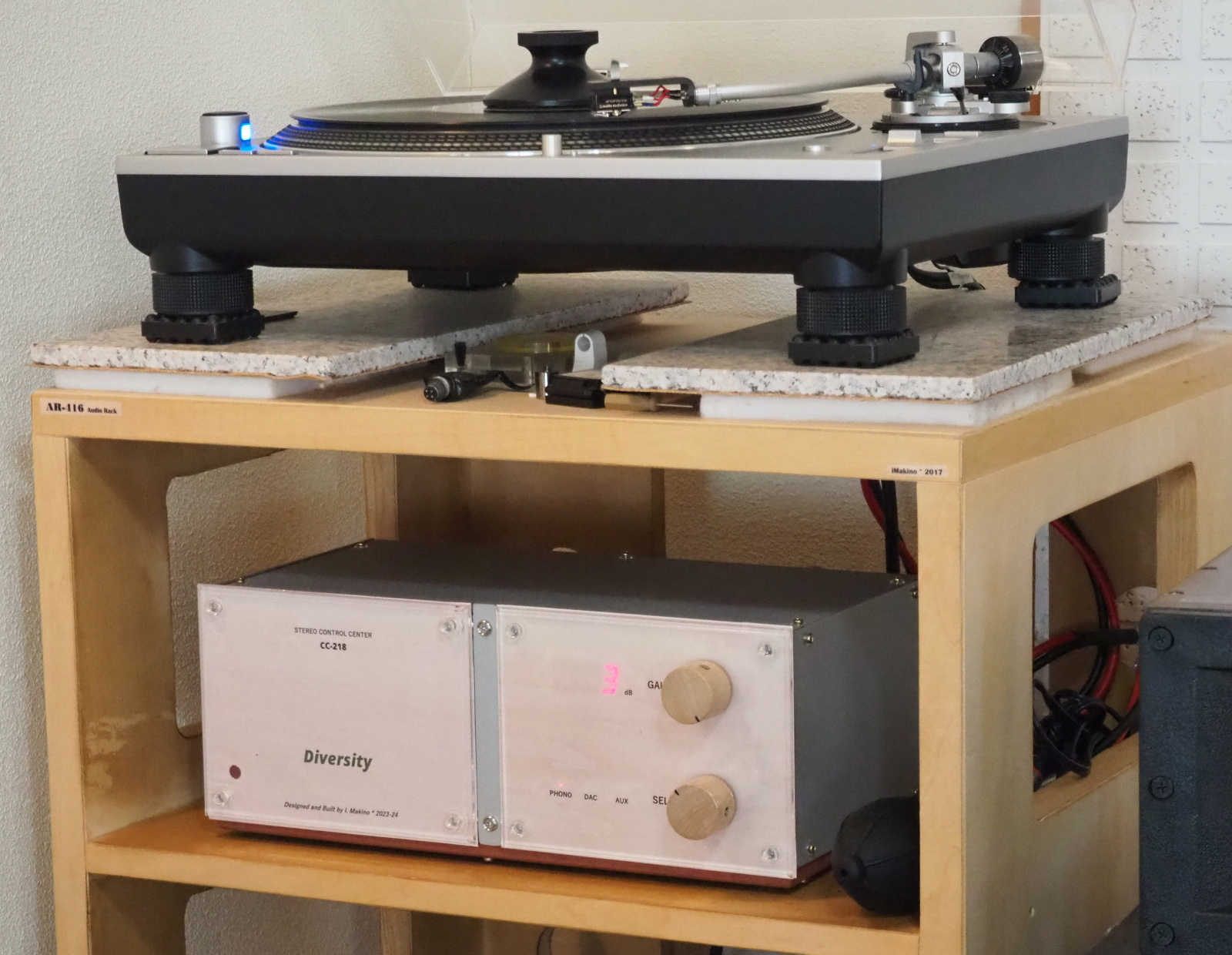 CC-218 FW v0.50 - 1st listening trial