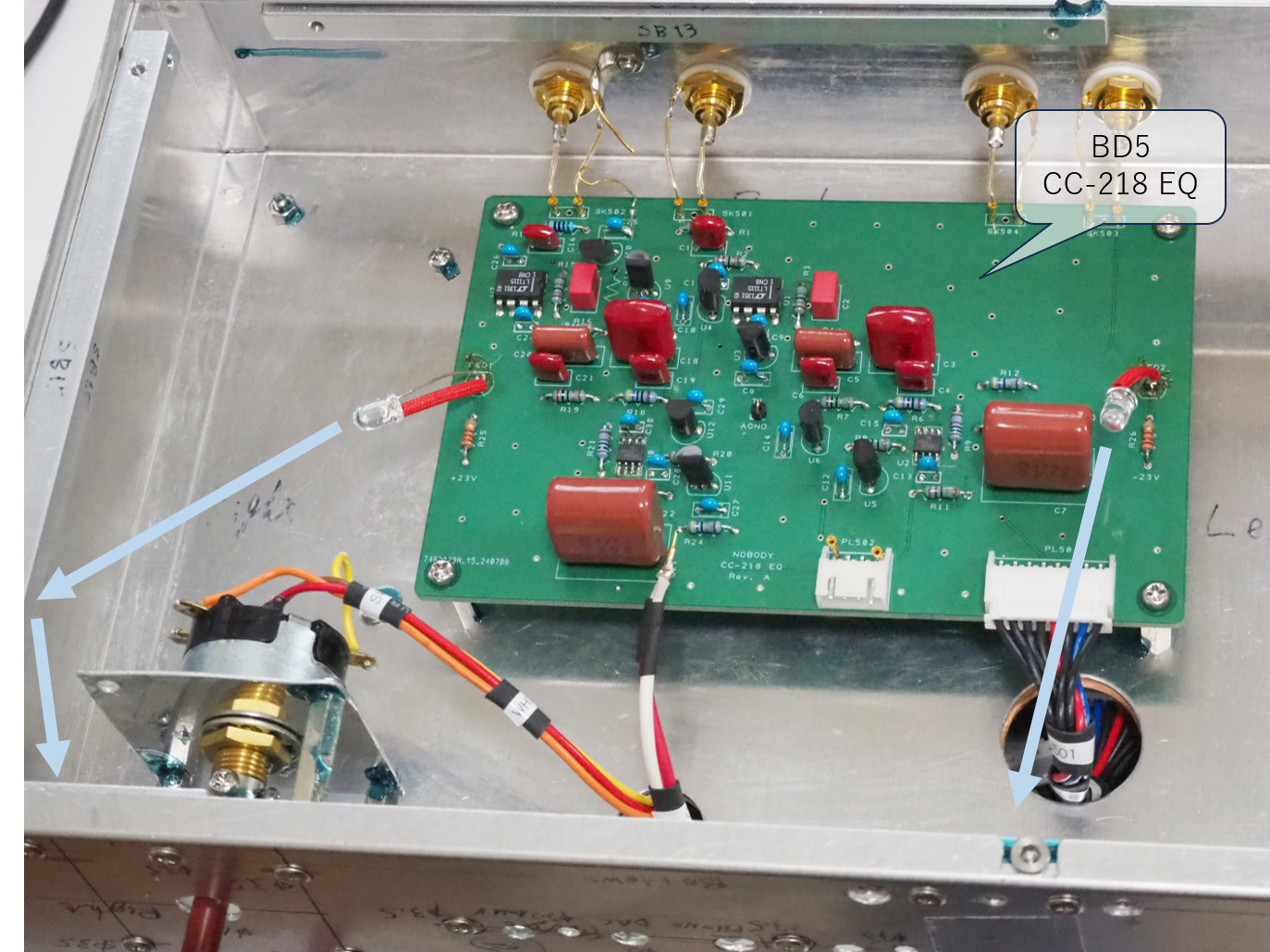 CC-218 power indicators