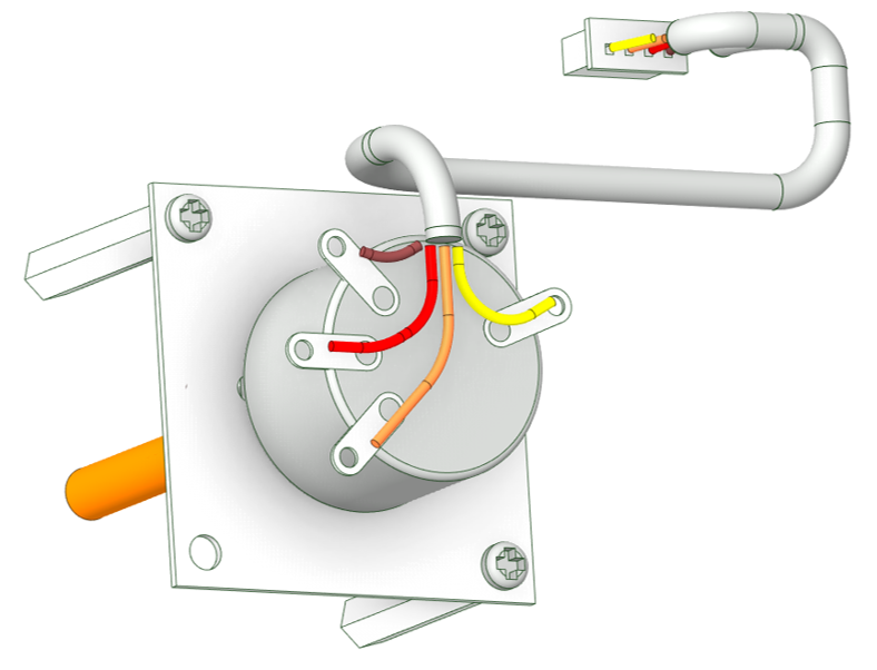 3D image of CC-218 Rotary Switch Module