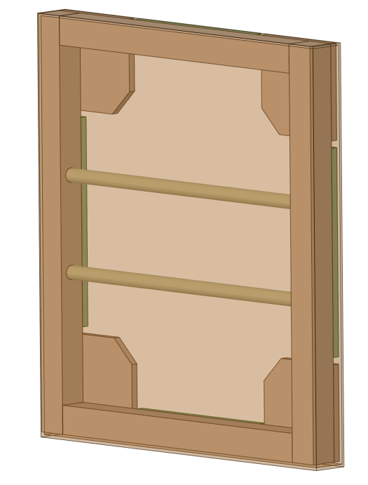 Rendering of new grille (front)