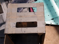 Cutouts for air vent