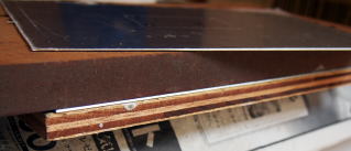 Cutting aluminum panel w/ cutter (3)