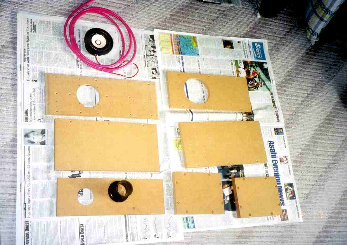 Parts of midrange box