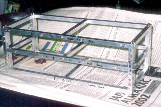 Frame of amp unit