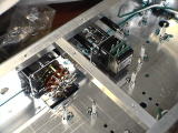 Volume and selector mounted in the case