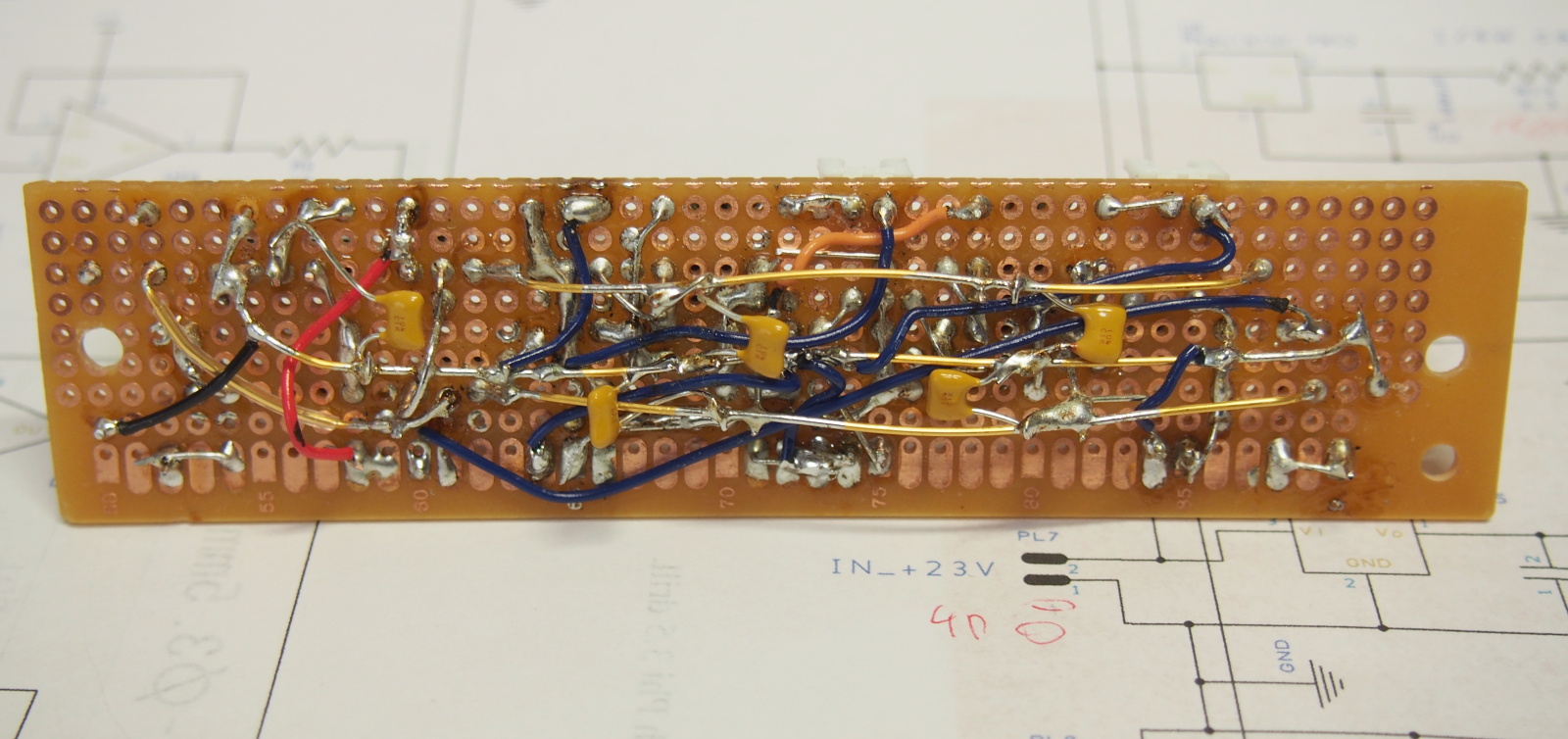 Buffer Board completed (printed side)