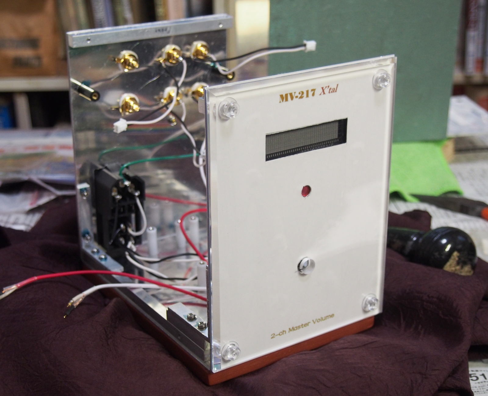 Internal cables soldered