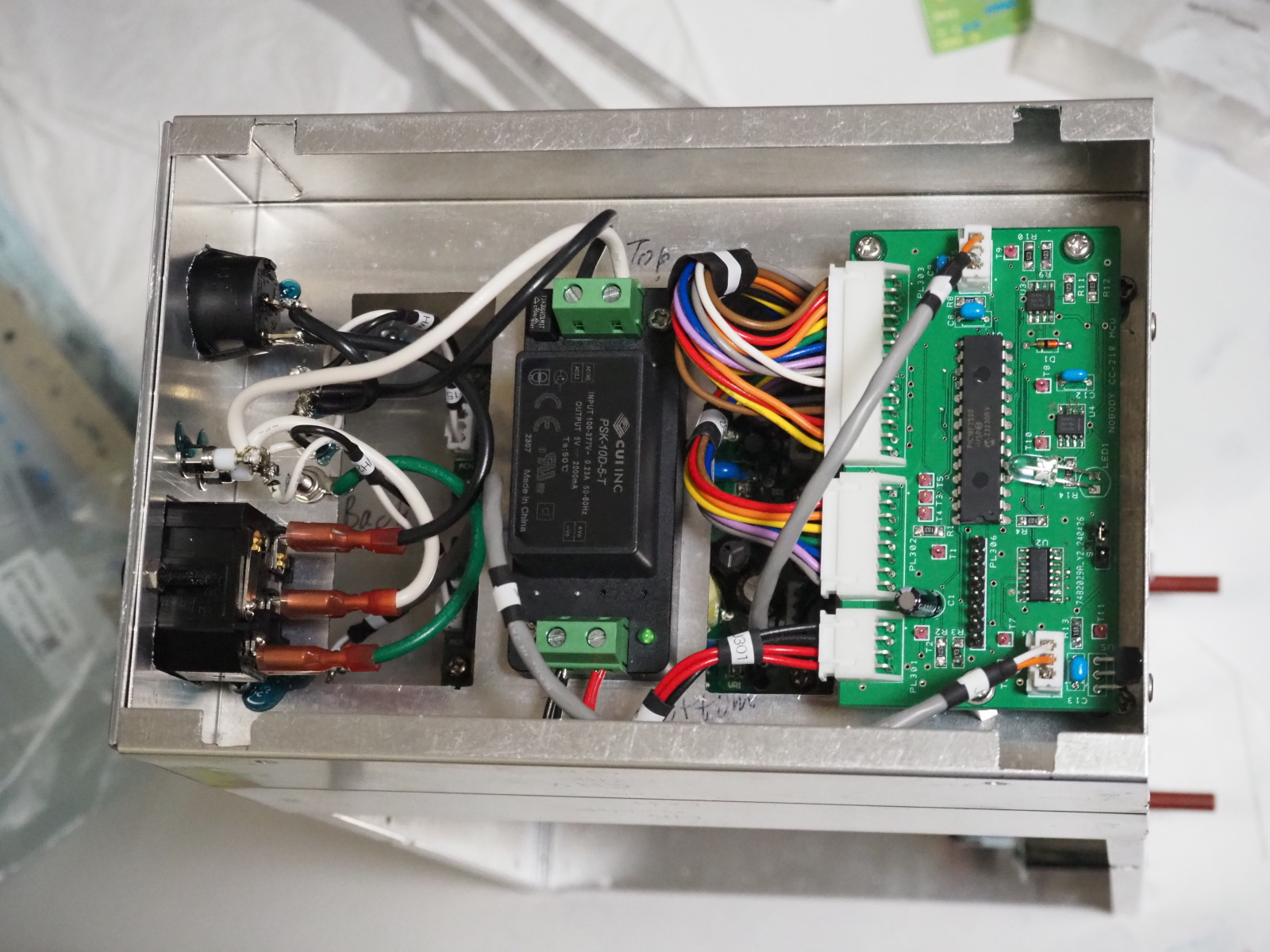 CC-218 under assembly - CH4 MCU